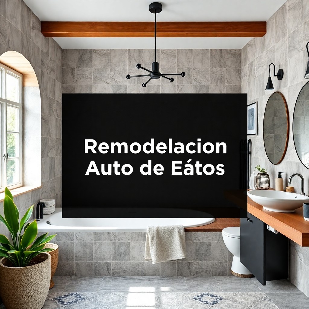 Remodelación de baño contemporáneo