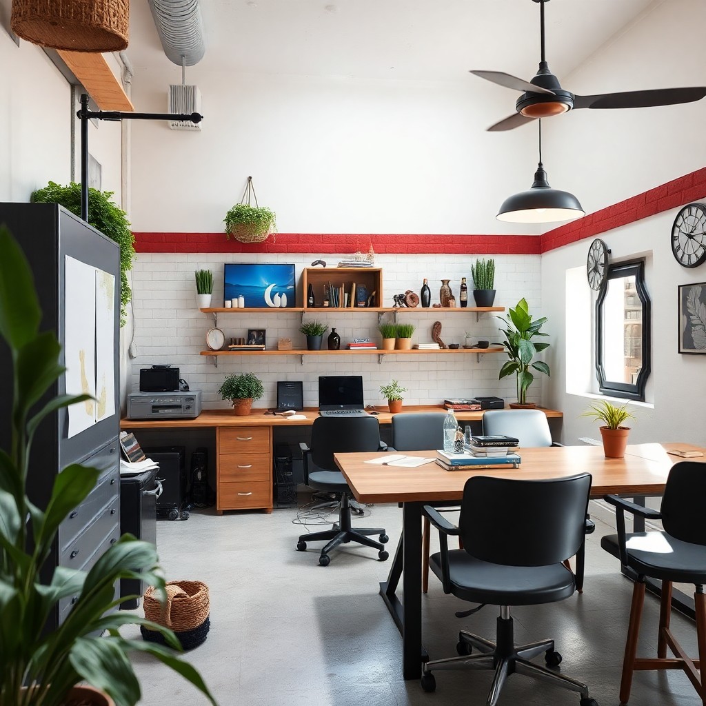 Reforma de oficina moderna